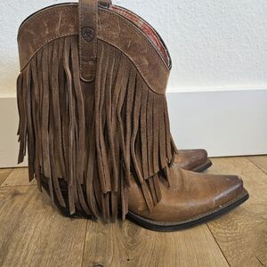 Ariat Fringe Booties